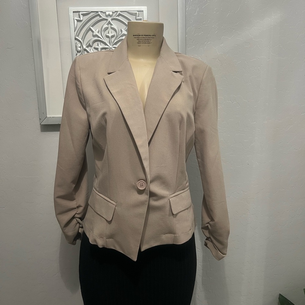 Michele Beige Women's Blazer